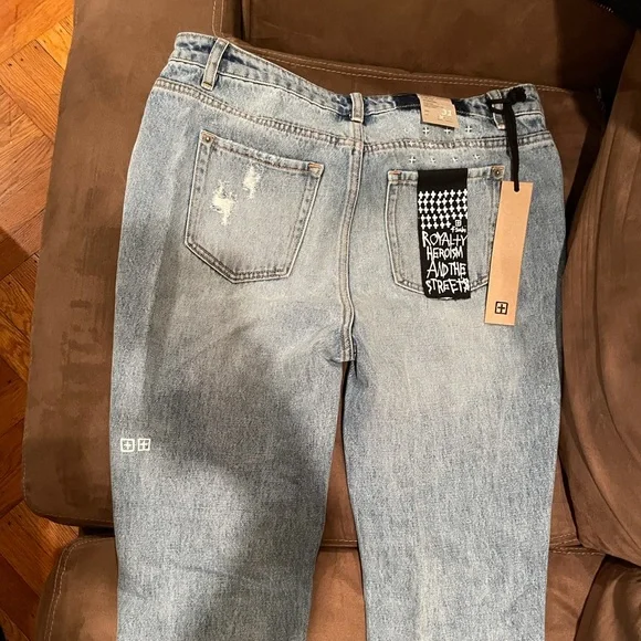 KSUBI SLIM PIN HIGH RISE ANKLE CROP - Picture 3 of 5